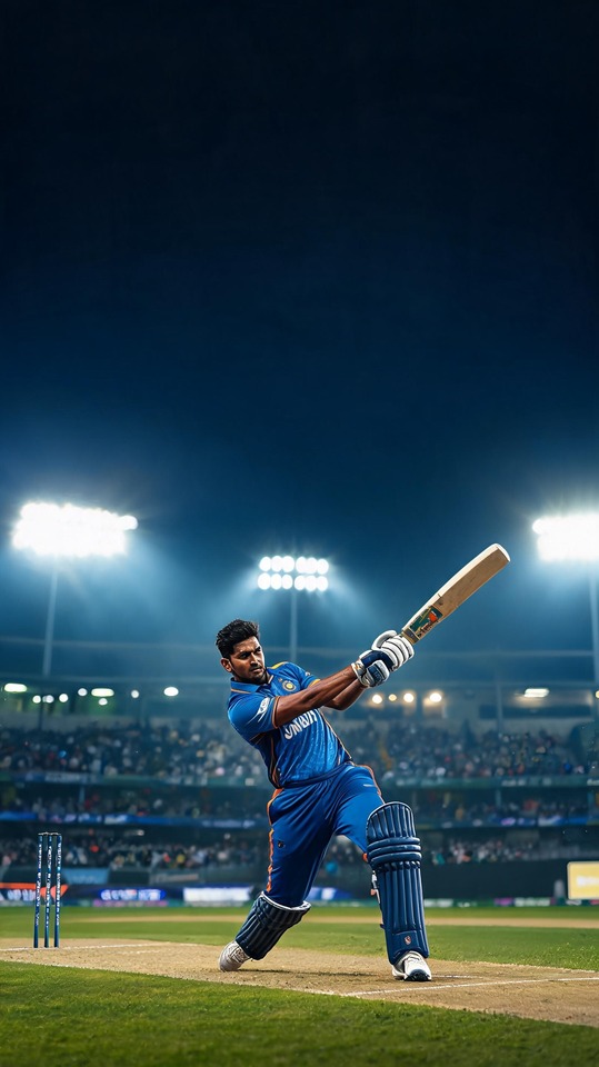 Jugador de Cricket T20 (இர பத 20) India - 4K Fondos