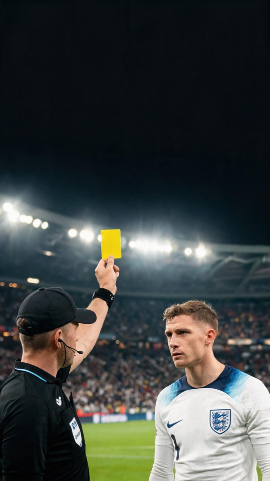 What does a yellow card mean in soccer? - 4K Sports Wallpaper