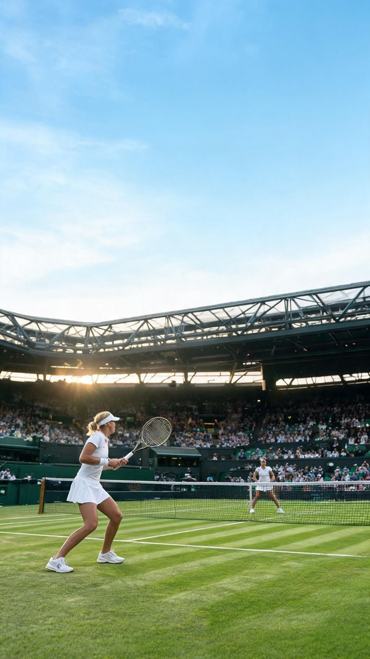 Damen Finale Wimbledon 2026 - 4K Tennis Wallpaper