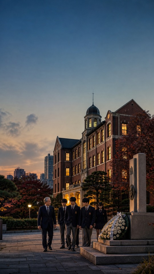 Pai Chai High School Campus - 4K Aesthetic Background