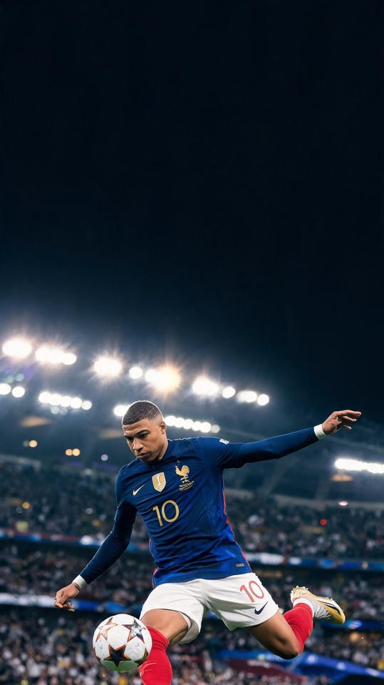 Mundial de Fútbol Mbappé Francia - Fondo de Pantalla 4K