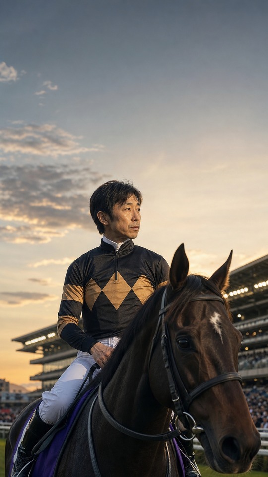 Yutaka Take Horse Racing Portrait - 4K Wallpapers