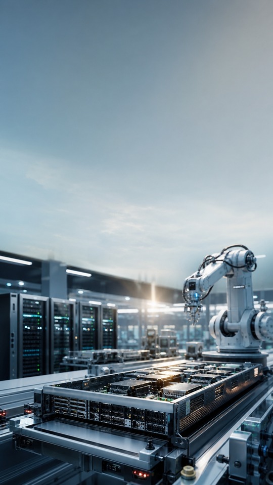Wistron Industrial Robotics & AI Servers - 4K Wallpaper