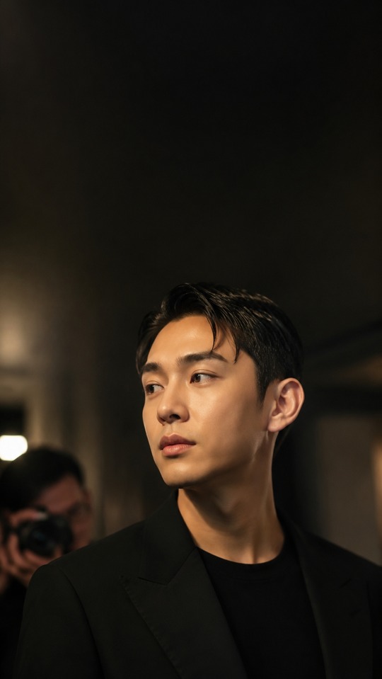 Yoo Ah-in Cinematic Portrait - 4K Wallpaper