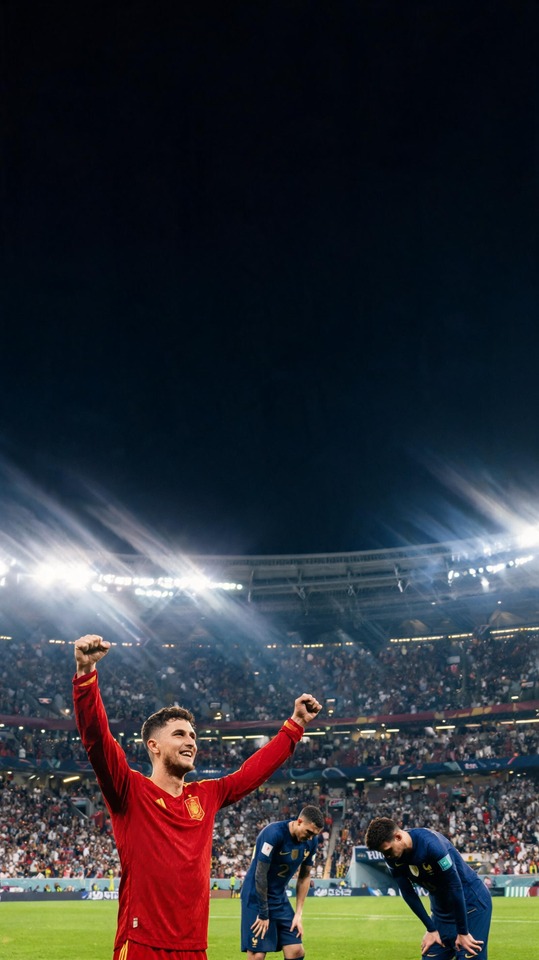 FIFA World Cup 2026 Spain Victory - 4K Phone Wallpaper