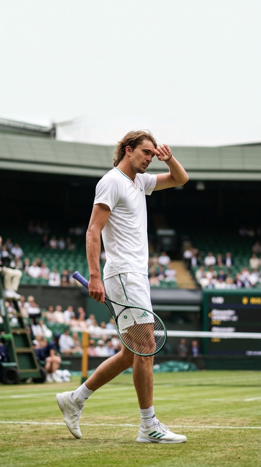 Alexander Zverev Wimbledon - 4K Tennis Wallpaper