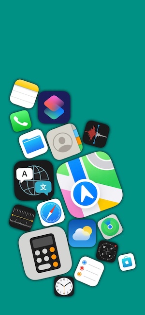 3D iOS App Icons Minimalist - 4K Wallpapers