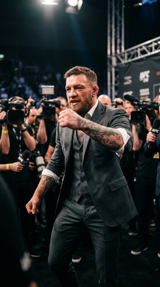 Conor McGregor Fight - 4K HD Mobile Wallpaper