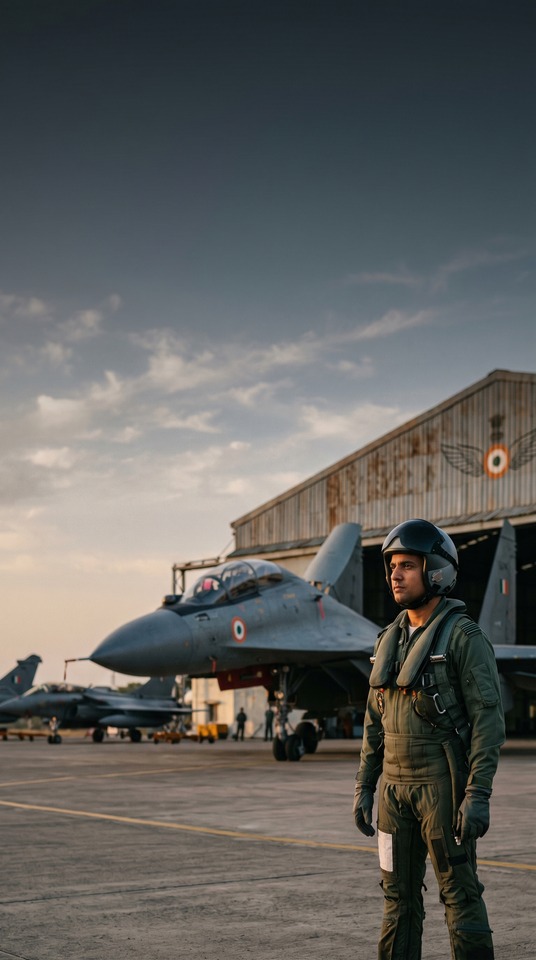 WDMMA IAF Global Air Power Rank - 4K Fighter Pilot Wallpaper