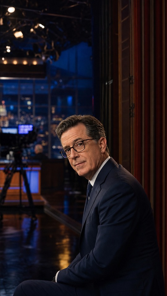 Stephen Colbert Late Night 4K Wallpaper