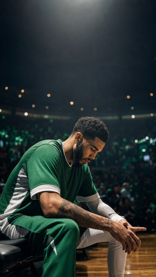 Jayson Tatum Cinematic Realism - 4K Phone Background