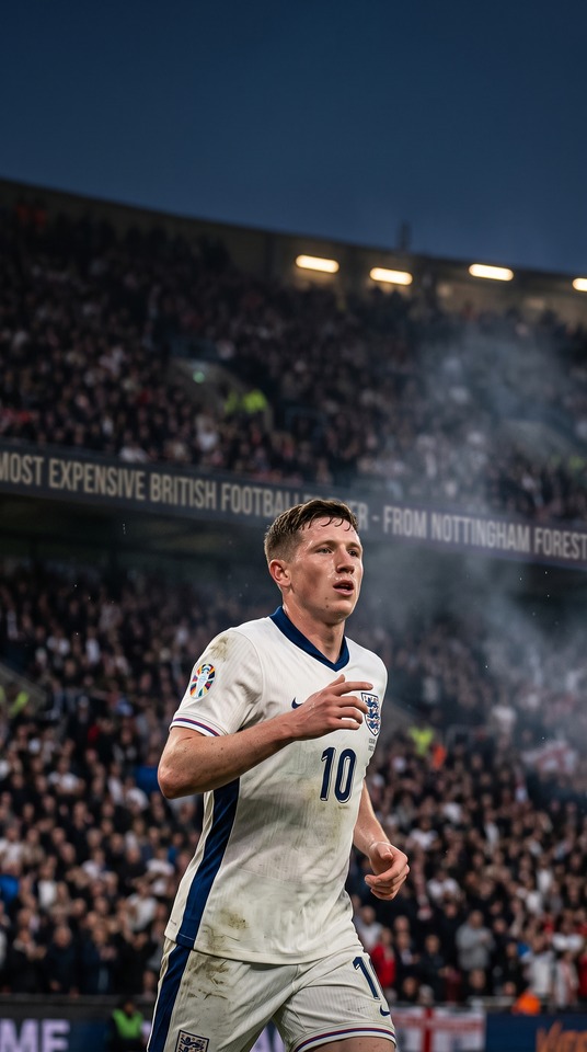 Elliot Anderson England National Team - 4K Wallpaper