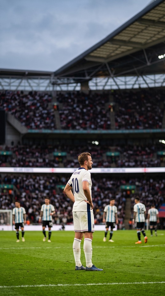 Harry Kane Ingiltere - 4K England vs Argentina Background