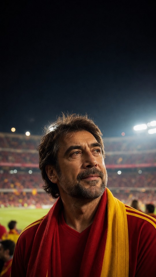 Javier Bardem Patriotismo Spain Jersey - 4K Phone Wallpapers