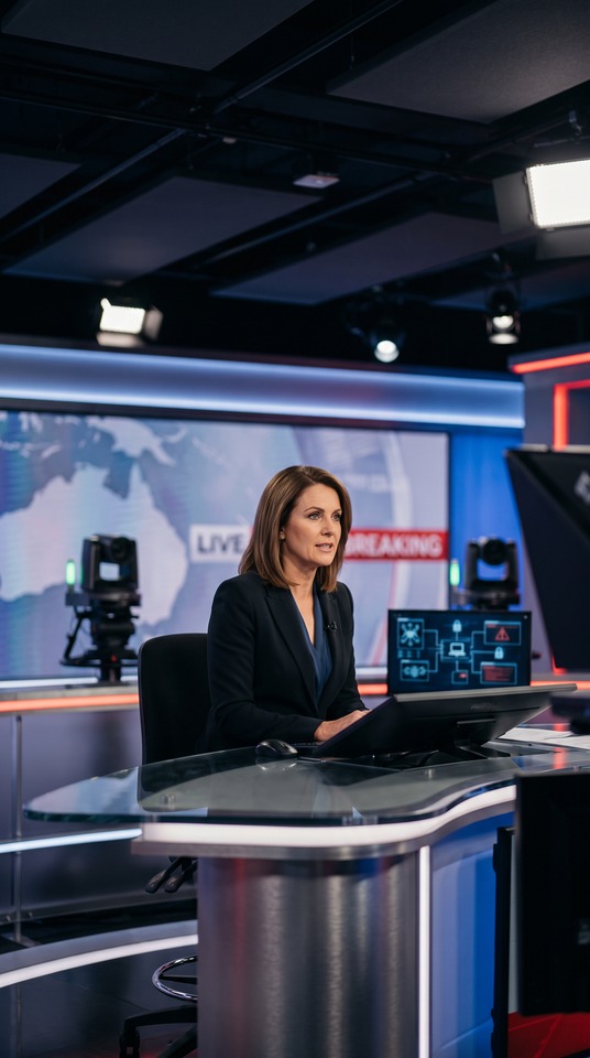 Sky News Australia Breaking News - 4K Background
