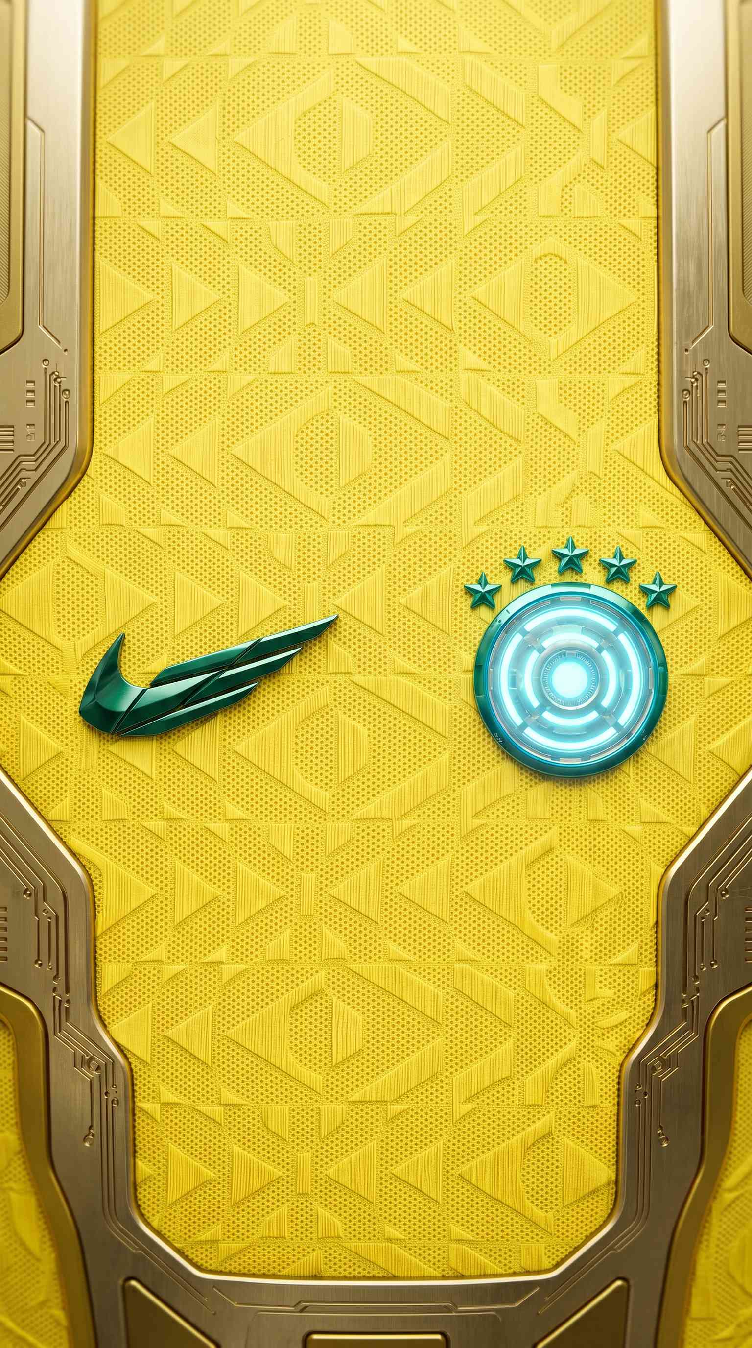 Brazil Iron Man Nike Tech - 4K Wallpaper