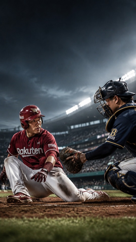 Rakuten vs Orix (楽天 対 オリックス) - Cinematic Action 4K Wallpaper