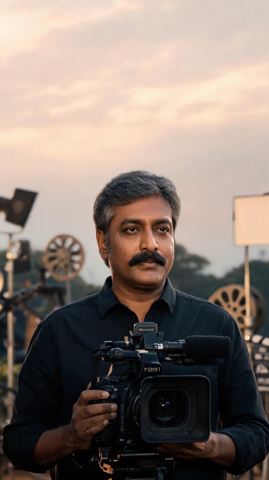 Director Chezhiyan Cinematic 4K Phone Background