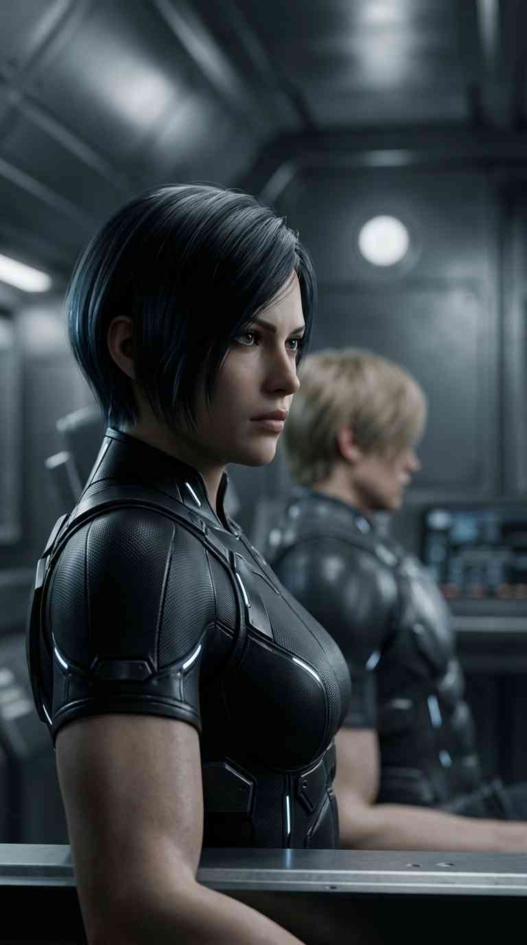 Ada Wong y Leon Kennedy - Fondos para Celular 4K
