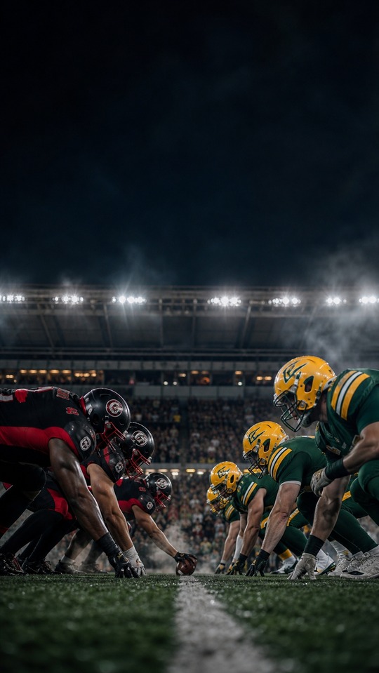 Ottawa REDBLACKS vs Edmonton Elks - 4K Football Wallpaper