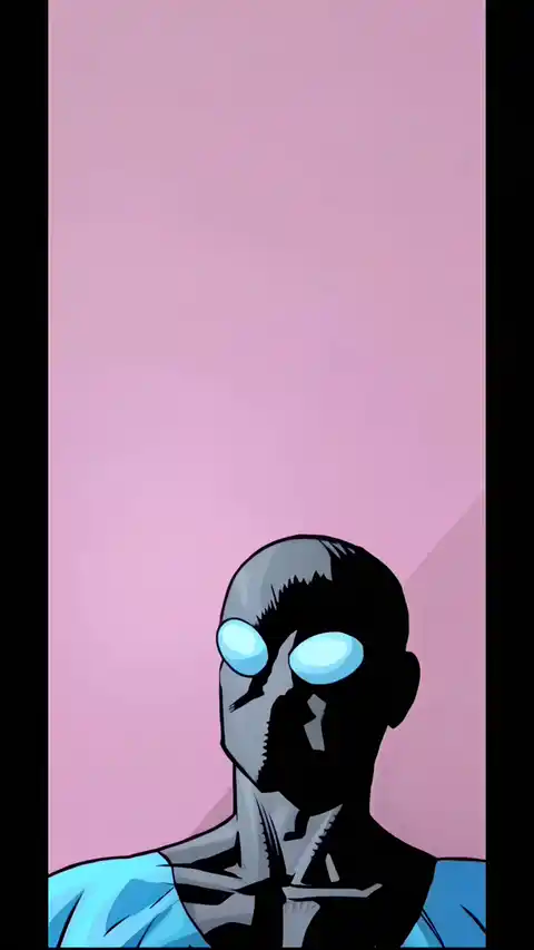 Superheld Minimalistisch Comic - Bewegtes Wallpaper