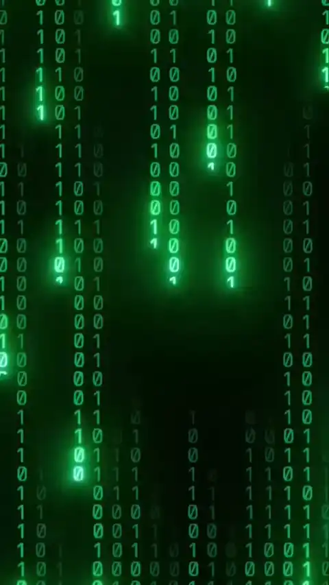 Matrix Binary Code Digital Rain - Live Wallpaper