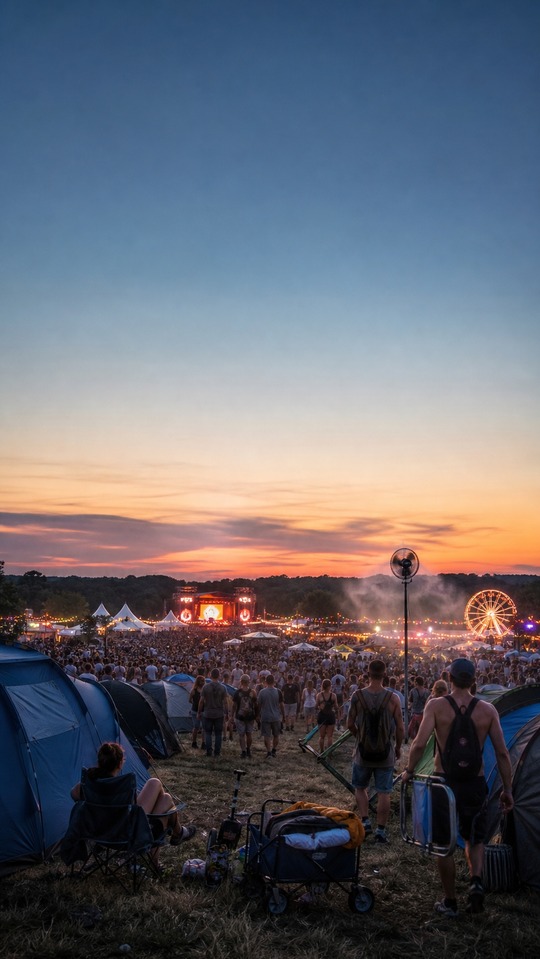 Vieilles Charrues Festival - 4K Mobile Background