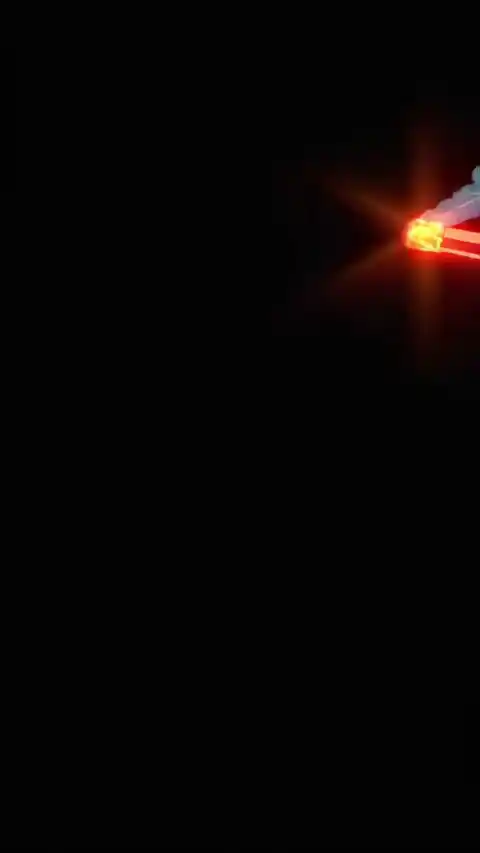 Minimalist Glowing Energy Beam - Live Wallpaper
