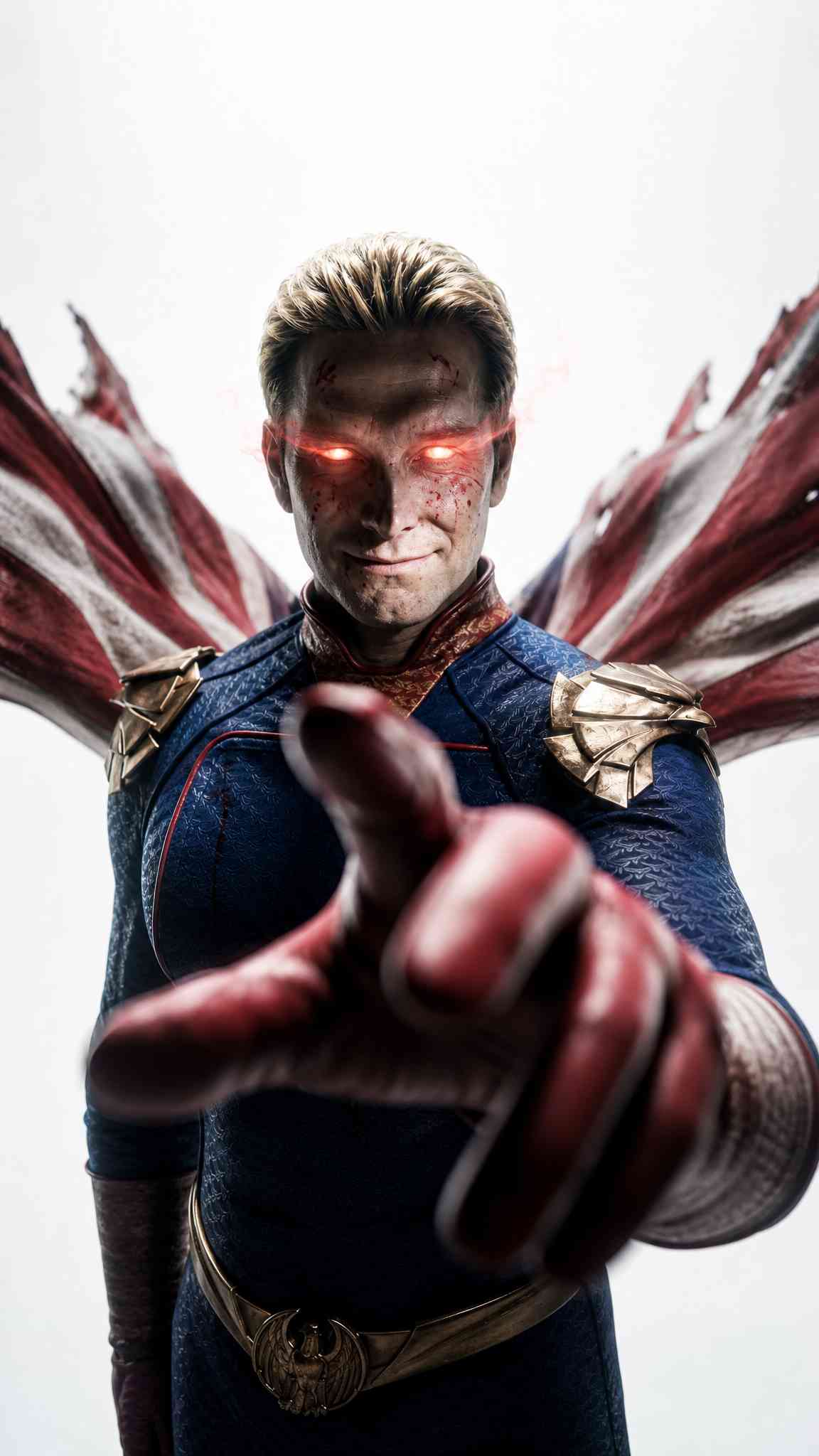 Homelander The Boys - Fond d'écran 4K Mobile