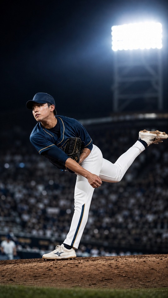 Jung Woo-ju Professional Baseball Pitcher - 4K Wallpaper