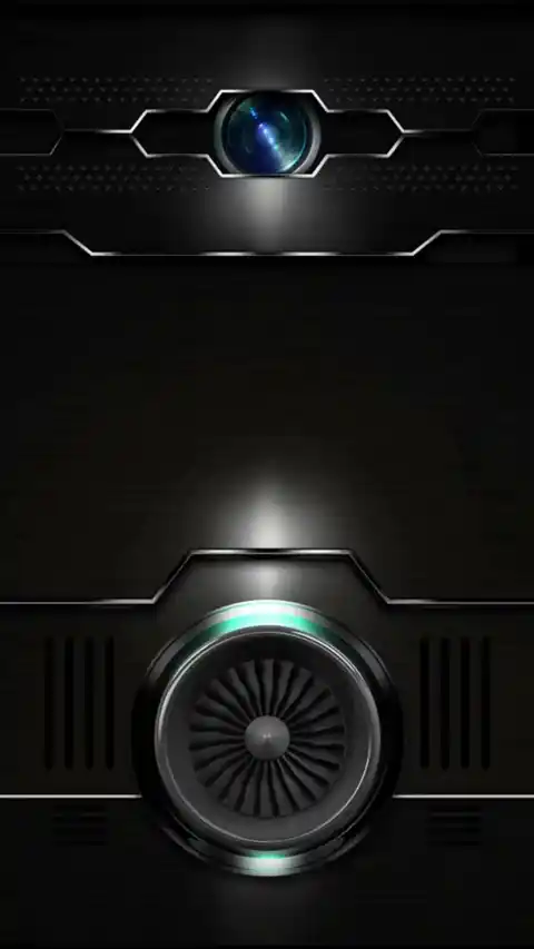 Turbine Mécanique Futuriste - Fond d'écran Dynamique