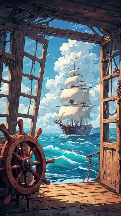 Aventure Estivale Voilier - Arrière-plan Dynamique