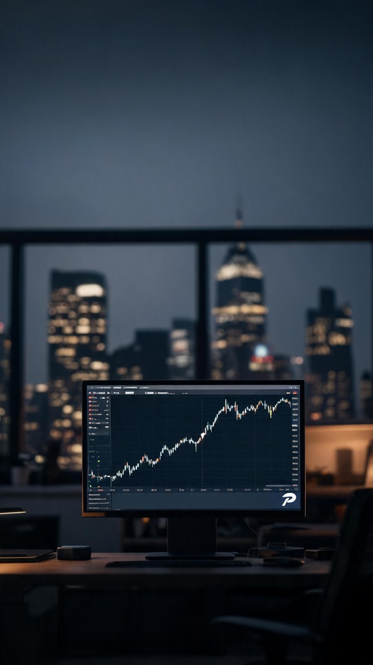 PayPal Stock Bullish Chart - 4K Phone Background