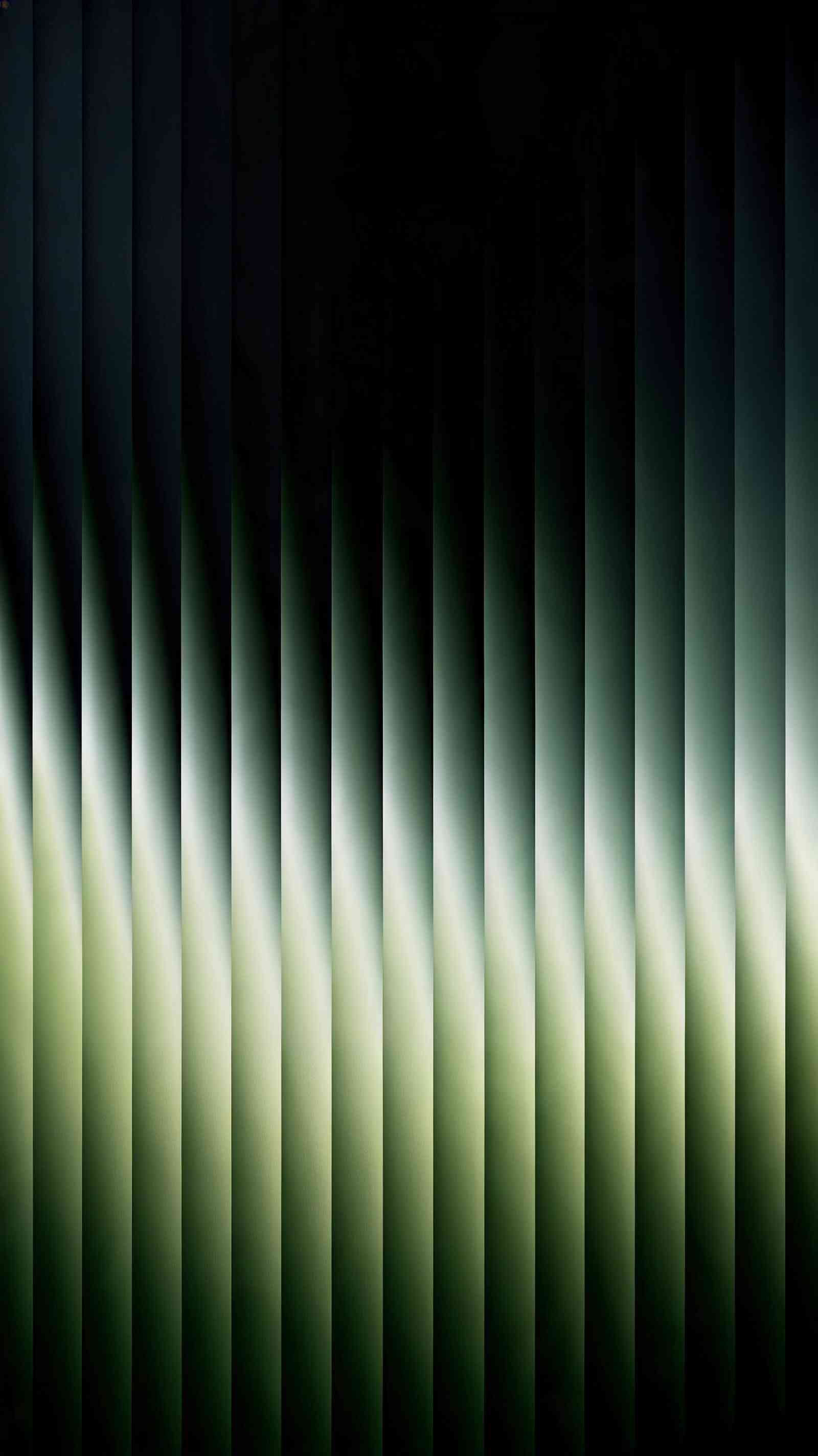 Abstract Green Slats - 4K Phone Background