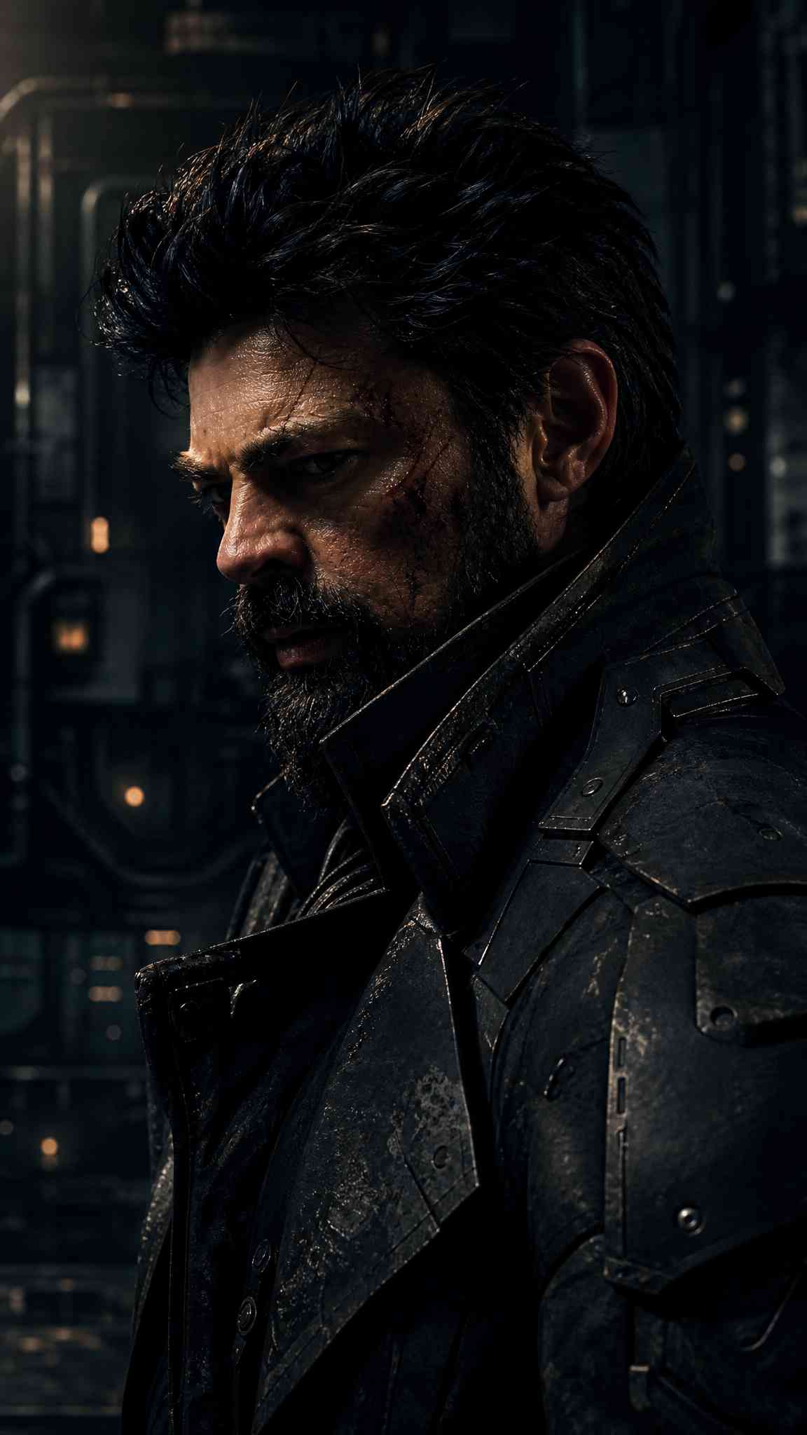 Billy Butcher Cinematic Portrait - 4K Wallpaper