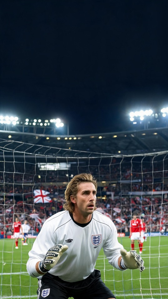David Seaman Leyenda de Inglaterra - Fondo 4K