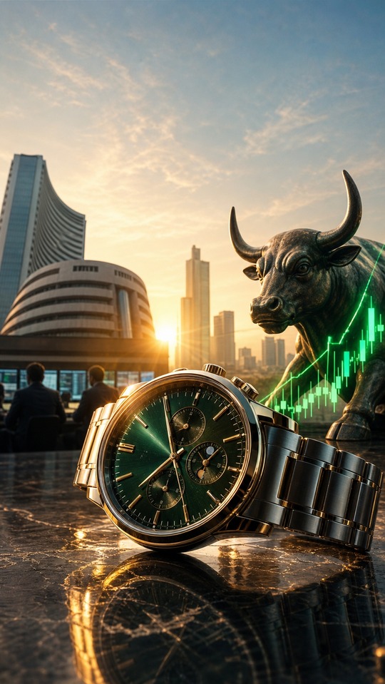 Titan Share Price Bullish Growth - 4K Phone Backgrounds