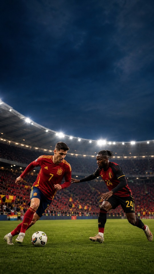 espagne belgique World Cup Quarter-Final - 4K Wallpaper