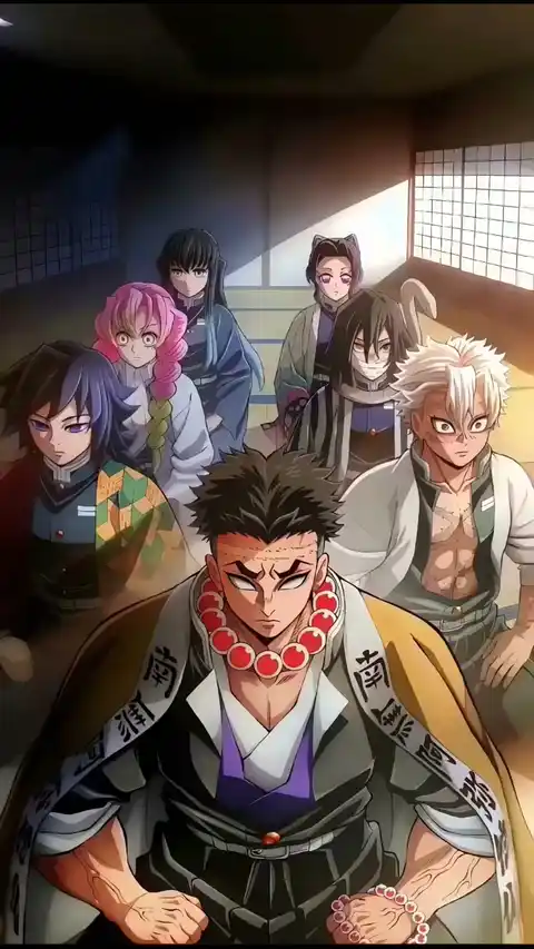 鬼滅の刃 キャラグループ 4K壁紙