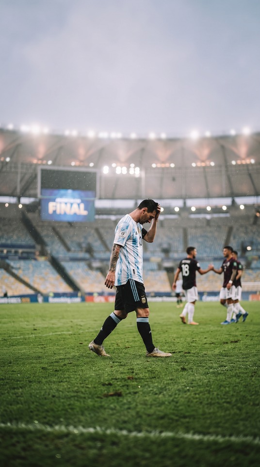Messi Argentinien - 4K Handy Wallpaper