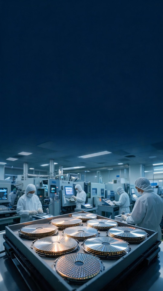 PSMC Wafer-Fertigung - 4K Sperrbildschirm