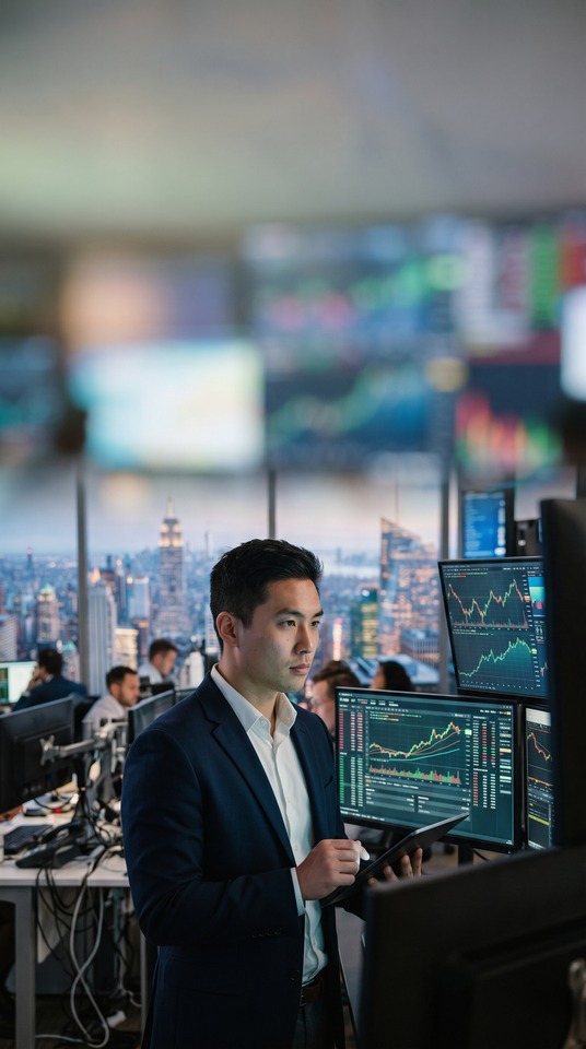 Nasdaq Index Professional Trading - 4K High Quality Wallpaper
