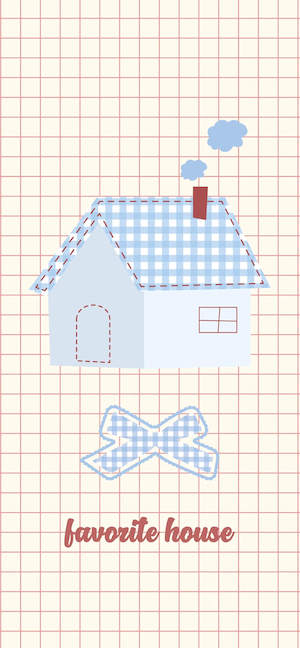 ミニマルな家のイラスト - 4K壁紙・待ち受け