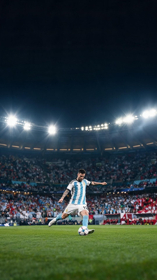 Argentina National Football Team Cinematic 4K Wallpaper