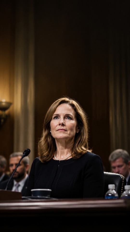 Amy Coney Barrett Hearing - 4K Phone Background