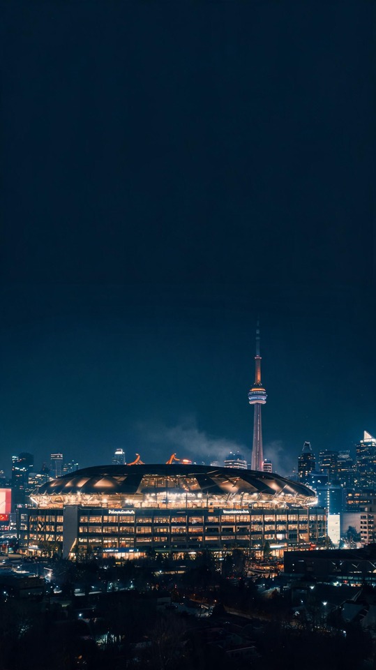 MLSE Toronto Rogers Centre & CN Tower - 4K Wallpaper