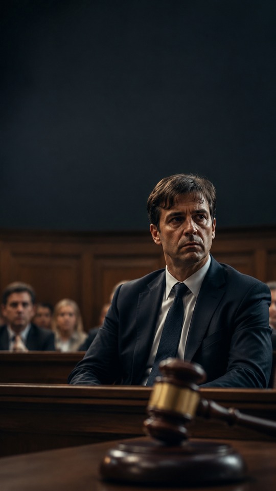 Juicio David Sanchez Realistic Courtroom Scene - 4K Wallpaper