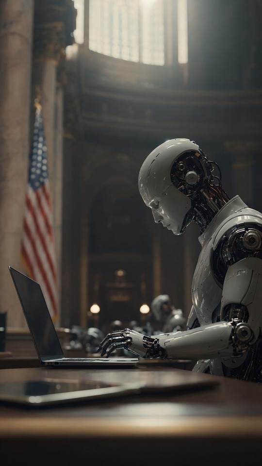 OpenAI Robot Cinematic Realism - 4K AI Backgrounds