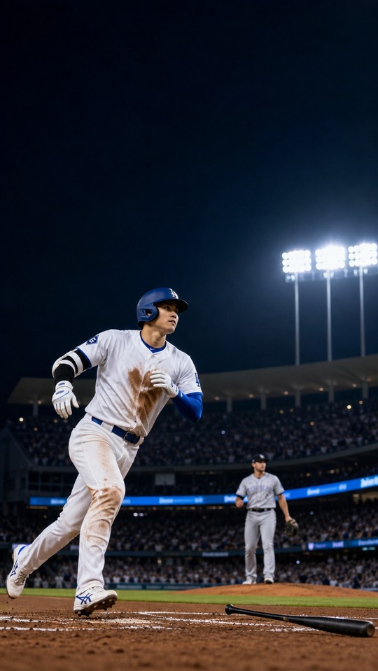 Shohei Ohtani Dodgers vs Rockies Action - 4K Wallpaper