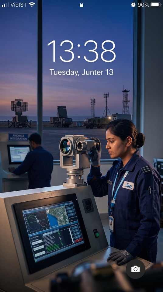 BEL Share Price & Bharat Electronics Tech - 4K Backgrounds